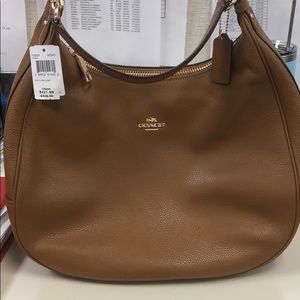 NWT Coach leather hobo purse